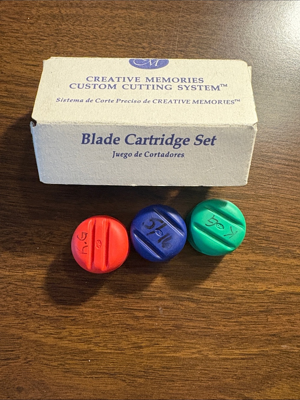 Creative Memories Custom Cutting System blades set